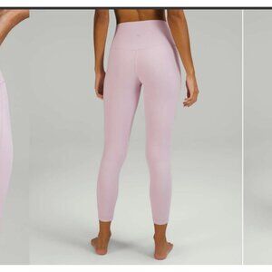 Lululemon Align High-Rise Pant 25” , pink peony, Size 6 J196